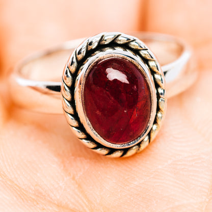Premium Pink Tourmaline Ring Size 5.75 (.925 Sterling Silver)