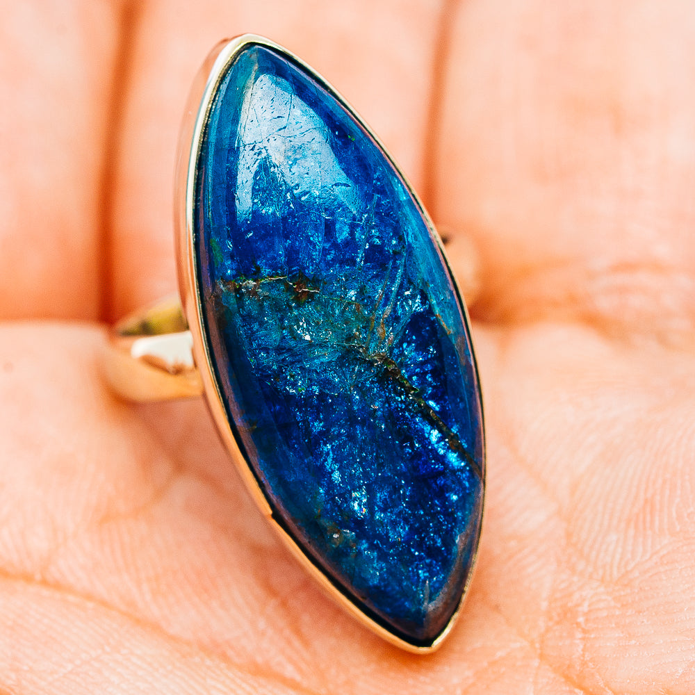 Apatite Ring Size 6.5 (German Silver)