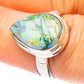 Rare Sterling Opal Ring Size 7 (925 Sterling Silver) R4377