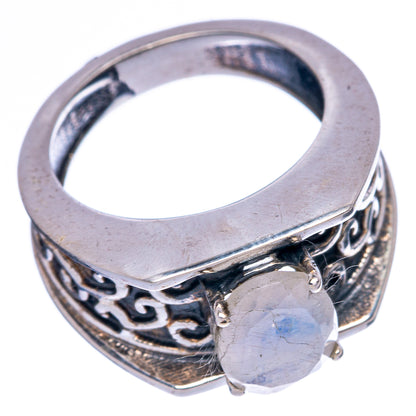 Rainbow Moonstone Ring Size 6 (925 Sterling Silver) R145926