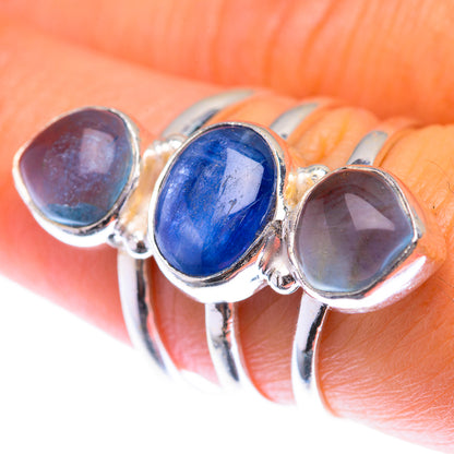 Kyanite, Aquamarine Ring Size 7.5 (925 Sterling Silver) RING139916