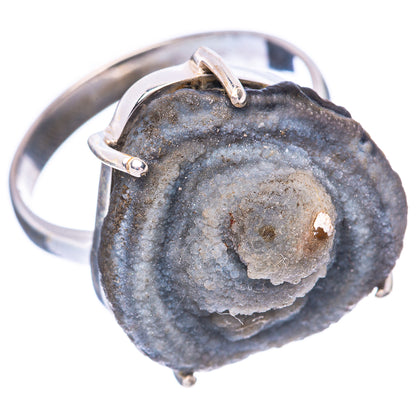 Desert Rose Druzy Ring Size 9.5 (925 Sterling Silver) R1665