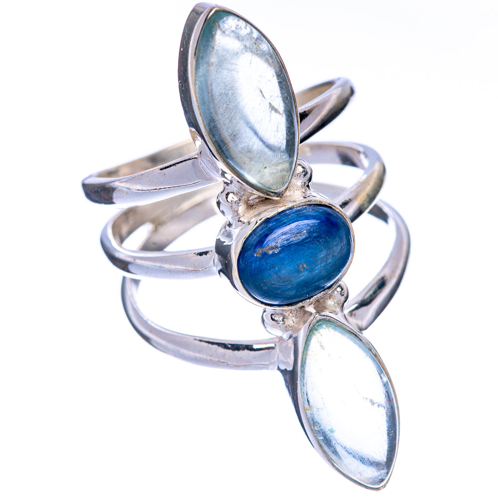 Kyanite, Aquamarine Ring Size 6 (925 Sterling Silver) R144746