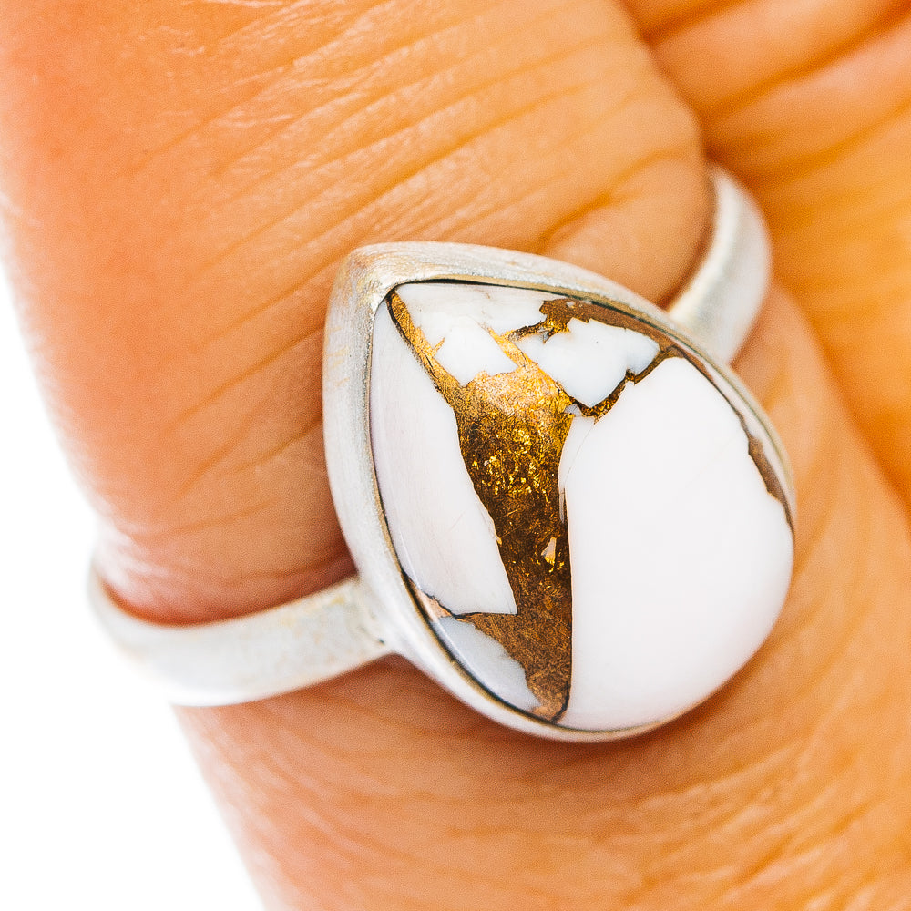 Wild Horse Jasper Ring Size 8.25 (.925 Sterling Silver)