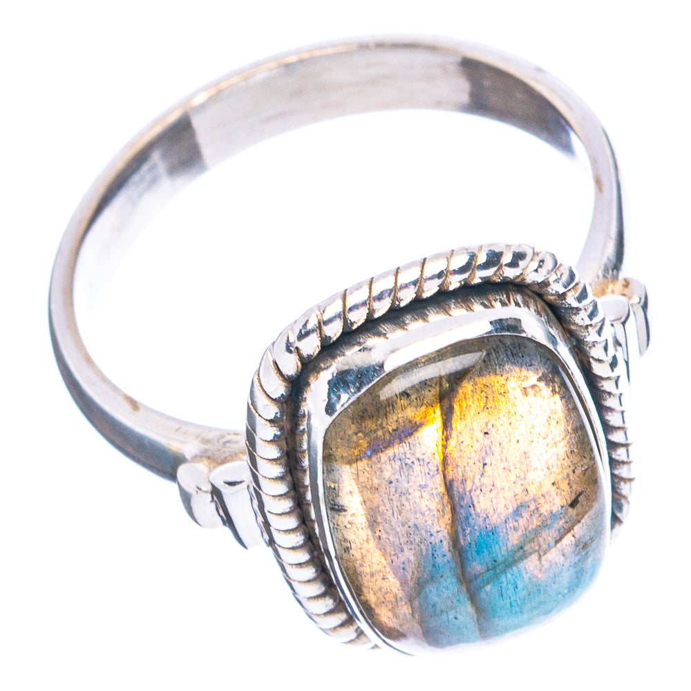 Labradorite Ring Size 8 (.925 Sterling Silver)