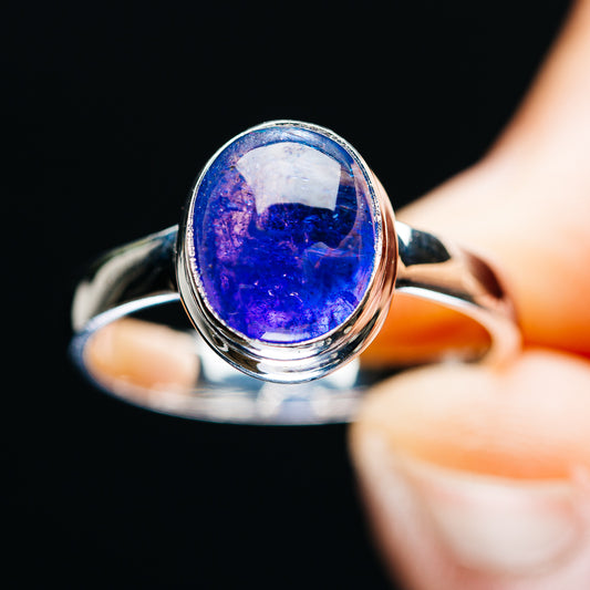 Premium Tanzanite Ring Size 10 (.925 Sterling Silver)