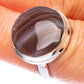 Botswana Agate Ring Size 6.75 (925 Sterling Silver) R2883