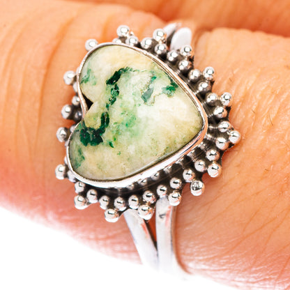 Ocean Jasper Ring Size 8.5 (925 Sterling Silver) R146783