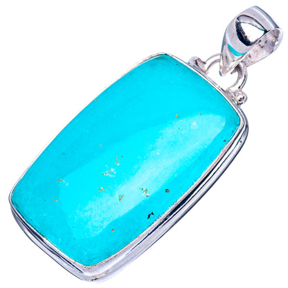 Rare Smithsonite 925 Sterling Silver Pendant 1 1/2" (925 Sterling Silver) P42594