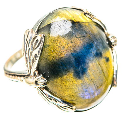 Labradorite 925 Sterling Silver Ring Size 7.75 (925 Sterling Silver) RING139553