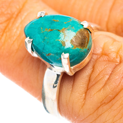 Royston Turquoise Ring Size 6 (.925 Sterling Silver)