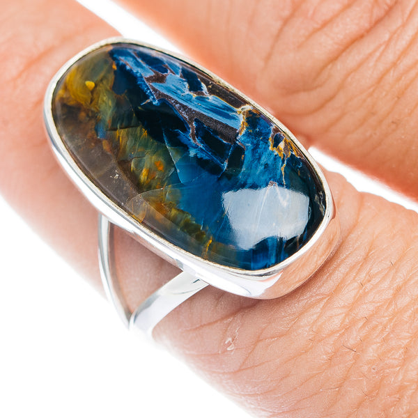 Premium Pietersite Ring Size 9 (.925 Sterling Silver)