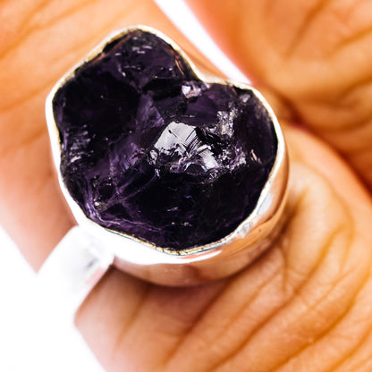 Amethyst Ring Size 7.5 (.925 Sterling Silver)