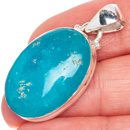 Rare Smithsonite Pendant 1 3/8" (925 Sterling Silver) P40711