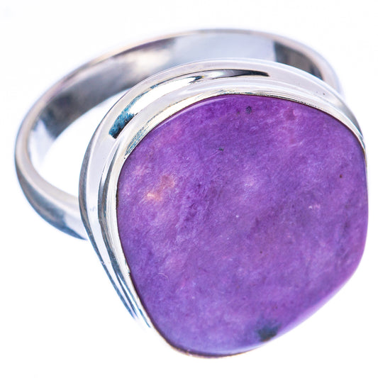 Charoite Ring Size 8 (925 Sterling Silver) R1959