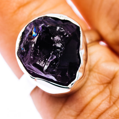 Amethyst Ring Size 6 (.925 Sterling Silver)