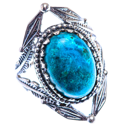 Chrysocolla 925 Sterling Silver Ring Size 6.5 (925 Sterling Silver) RING140314