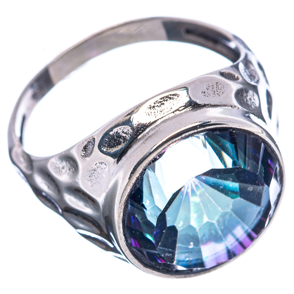 Mystic Topaz Ring Size 6.5 (.925 Sterling Silver)