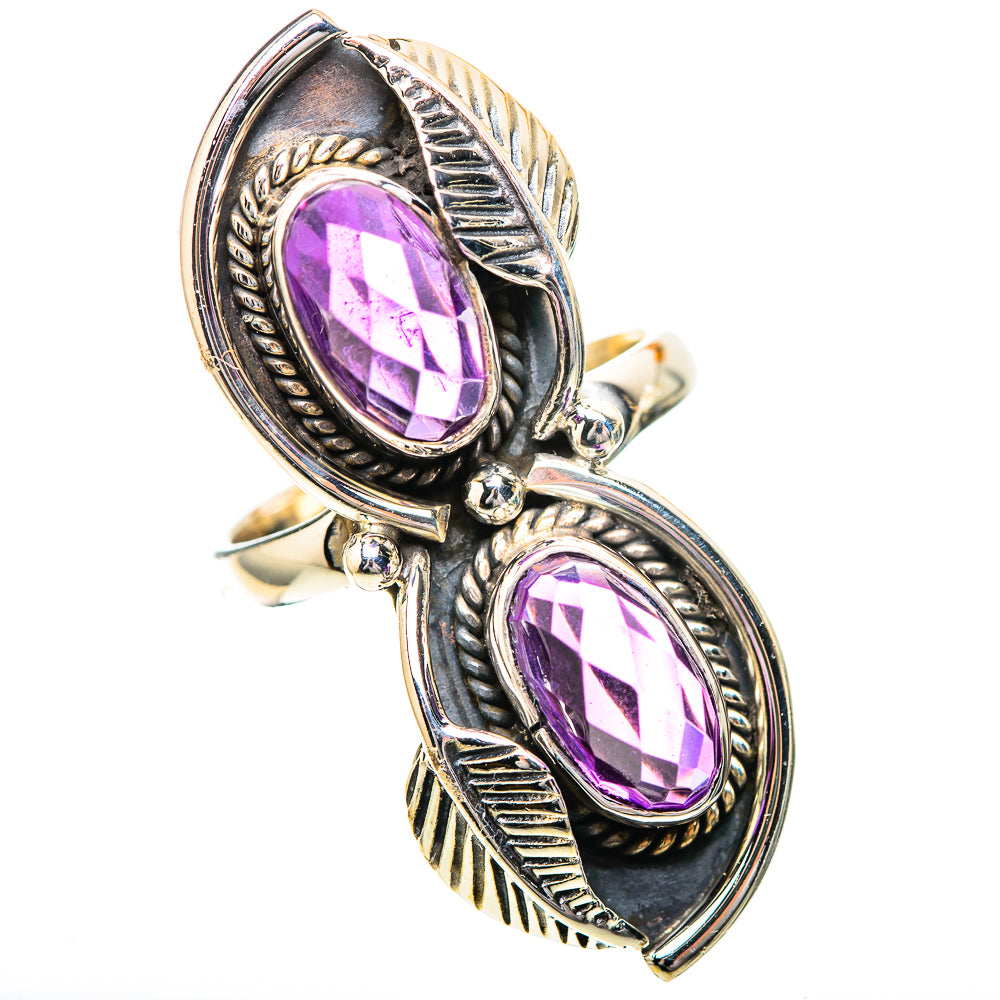 Large Amethyst 925 Sterling Silver Ring Size 6.5 (925 Sterling Silver) RING139692