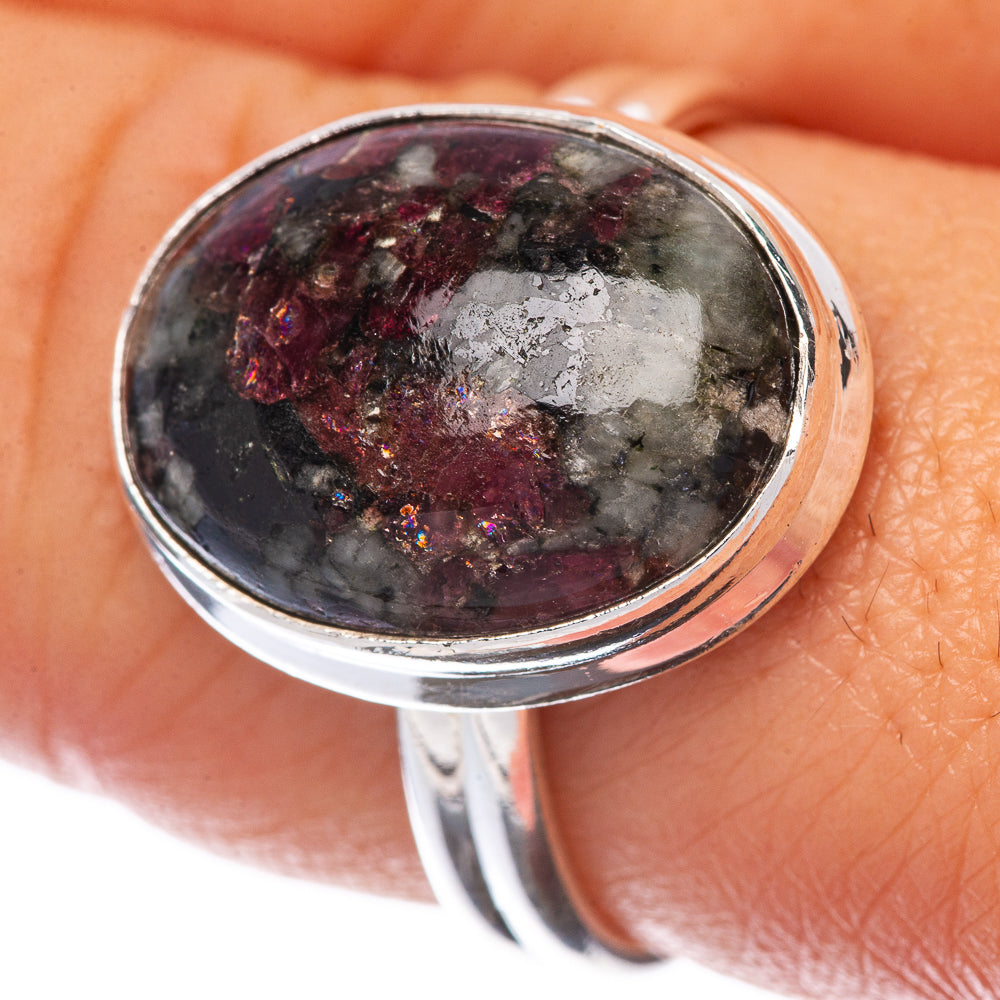 Russian Eudialyte Ring Size 8.75 (925 Sterling Silver) R145159