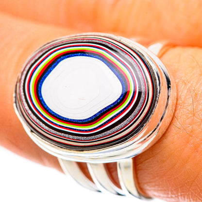 Fordite Ring Size 7.5 (925 Sterling Silver) RING139249