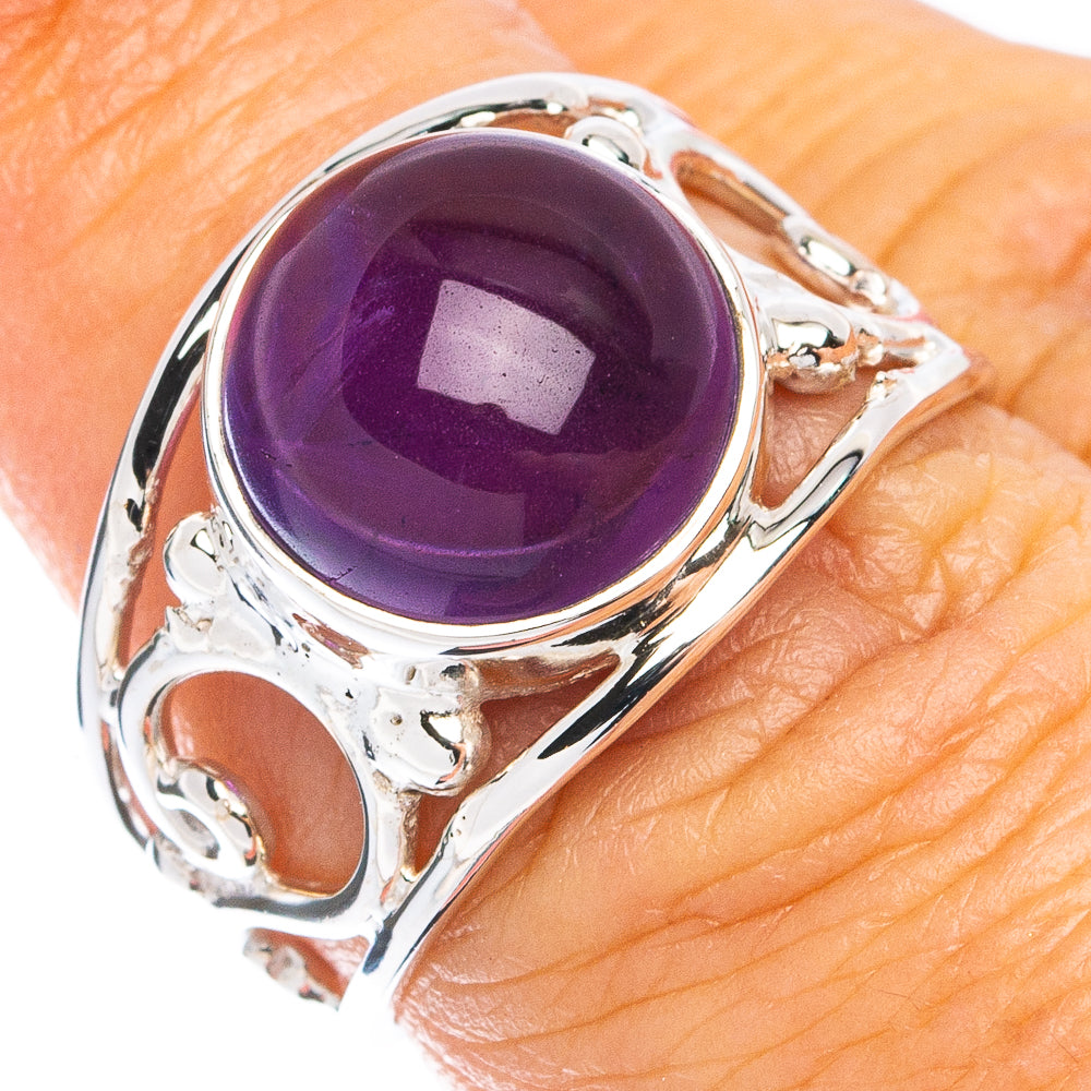 Premium Amethyst Ring Size 6.75 (925 Sterling Silver) R8064