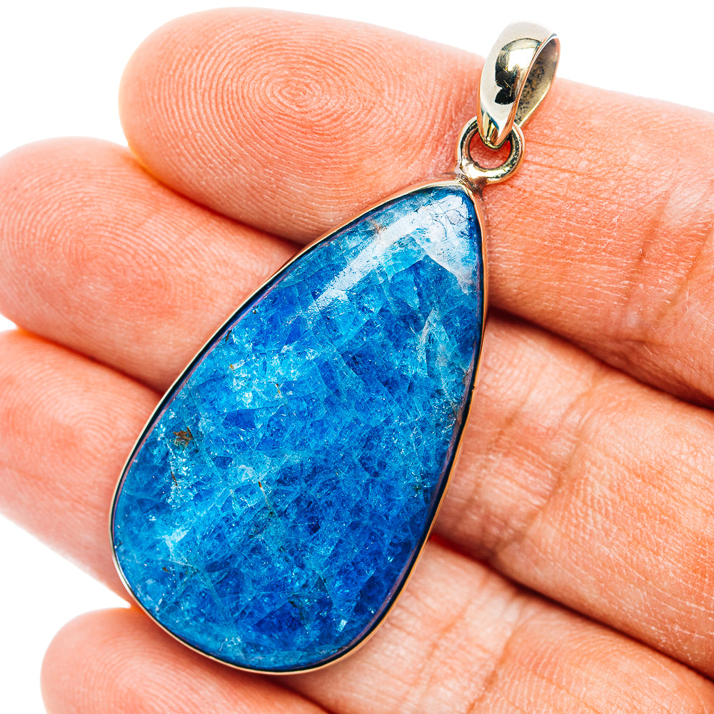 Apatite Pendant 2" (German Silver)