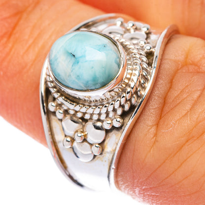 Larimar Ring Size 6.5 (925 Sterling Silver) R146054
