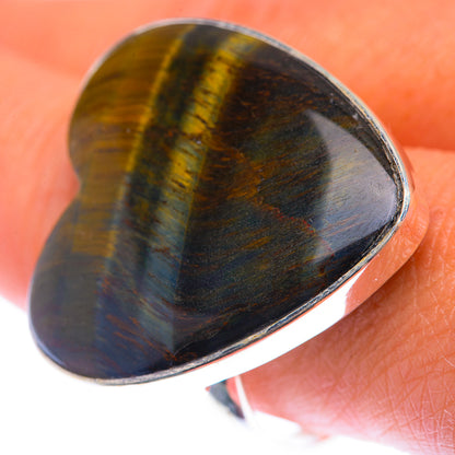 Large Pietersite Ring Size 9.75 (925 Sterling Silver) RING140043