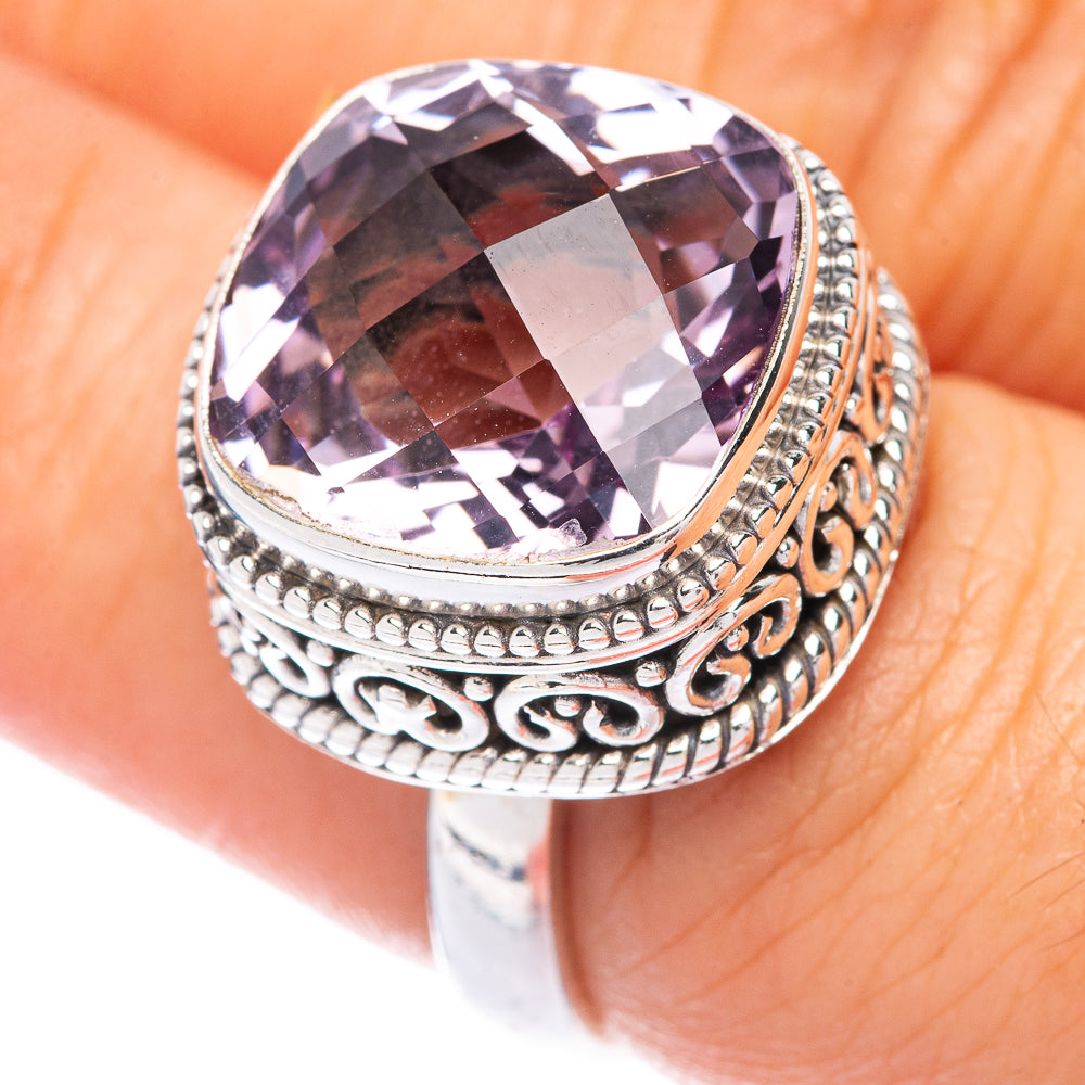 Pink Amethyst Ring Size 7 (925 Sterling Silver) R144926