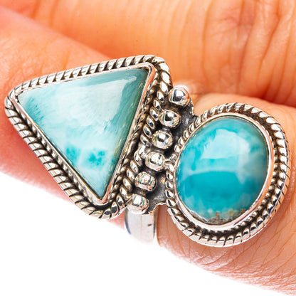 Larimar Ring Size 5.5 (925 Sterling Silver) R1695
