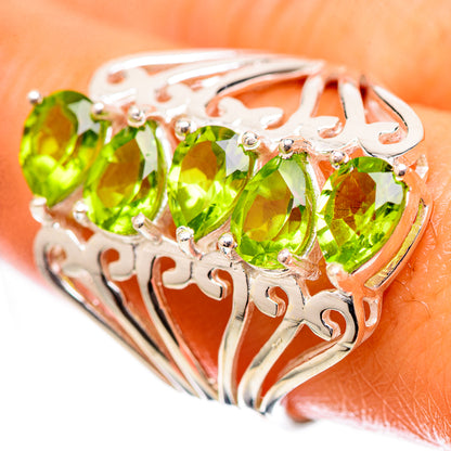 Peridot Ring Size 9 (925 Sterling Silver) RING139049