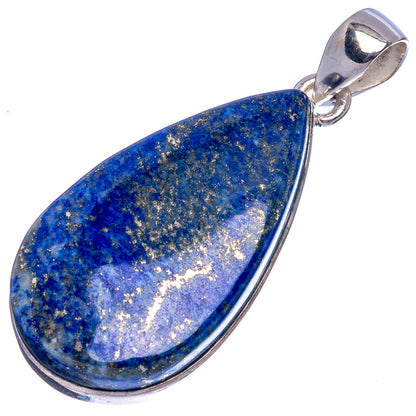 Lapis Lazuli Pendants 1 5/8" (925 Sterling Silver) P43206