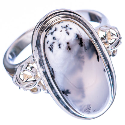 Premium Dendritic Opal 925 Sterling Silver Ring Size 8 Ana Co R3481
