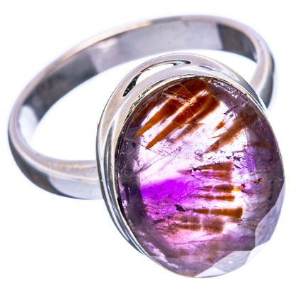 Rare Cacoxenite Ring Size 7.75 (925 Sterling Silver) R4181
