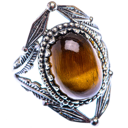 Tiger Eye Ring Size 7.5 (925 Sterling Silver) RING140153