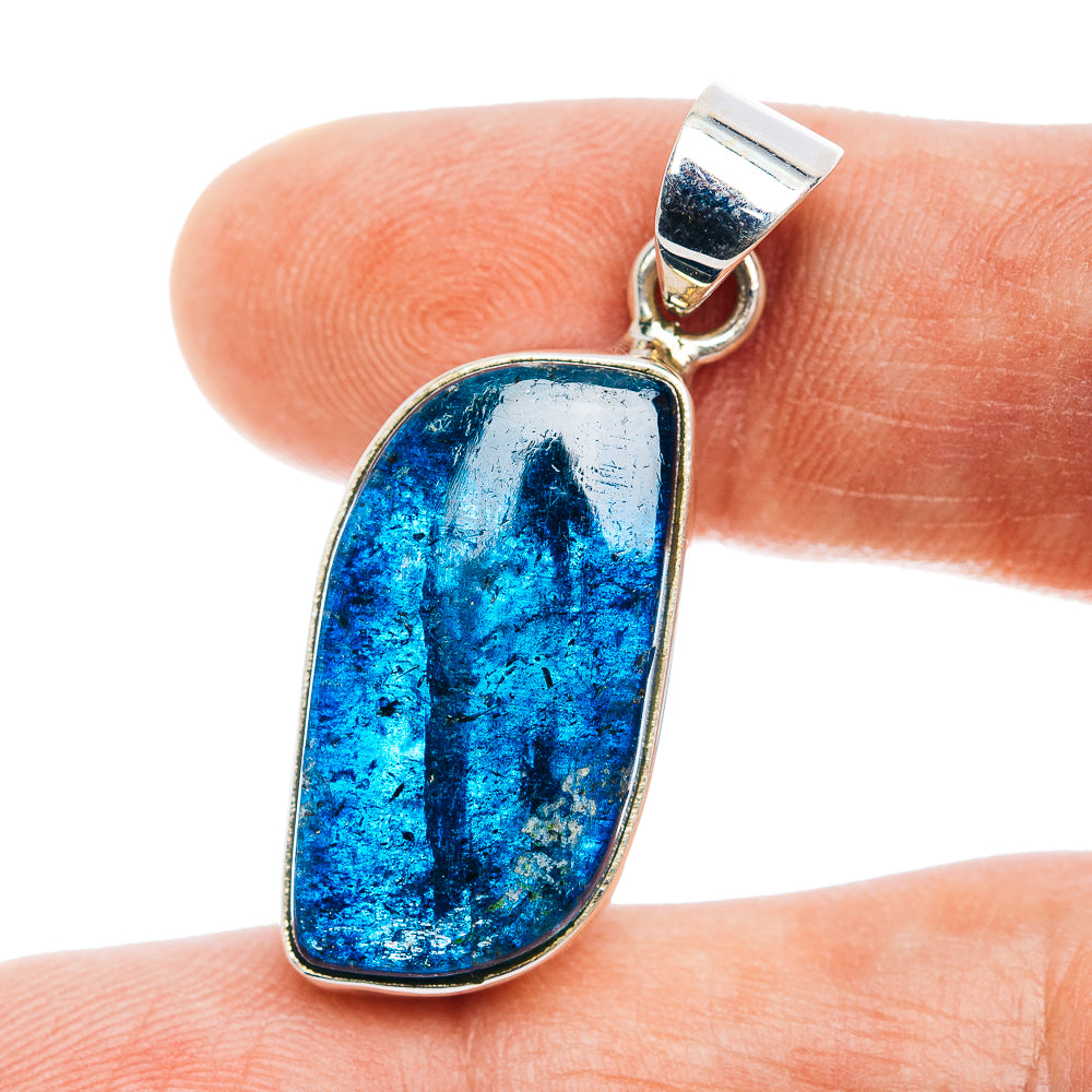Kyanite Pendant 1 1/2" (.925 Sterling Silver)