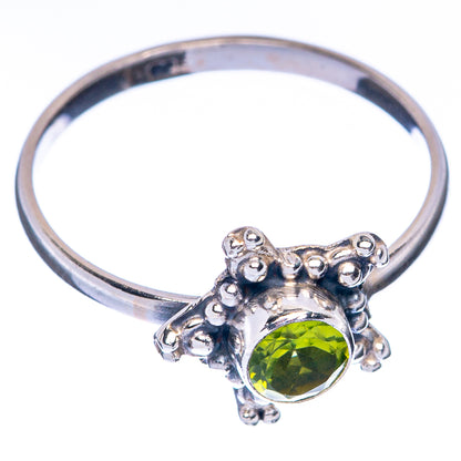 Peridot Dainty Ring Size 9.5 (925 Sterling Silver) R145030