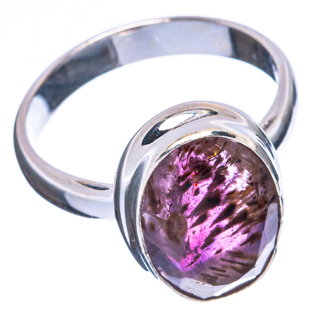 Rare Cacoxenite Ring Size 7.25 (925 Sterling Silver) R5045