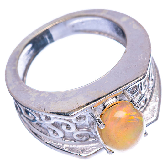 Rare Ethiopian Opal Ring Size 6 (925 Sterling Silver) R146040