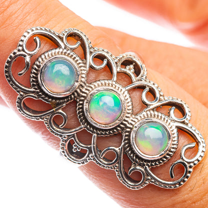 Ethiopian Opal Ring Size 6.75 (925 Sterling Silver) RING143242