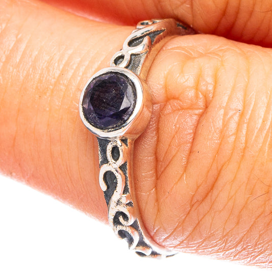 Tanzanite 925 Sterling Silver Ring Size 8 (925 Sterling Silver) R6333
