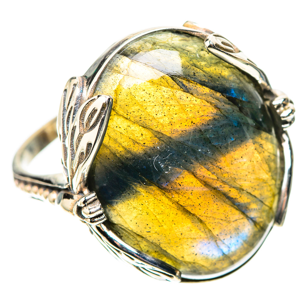 Labradorite Ring Size 9 (925 Sterling Silver) RING138320