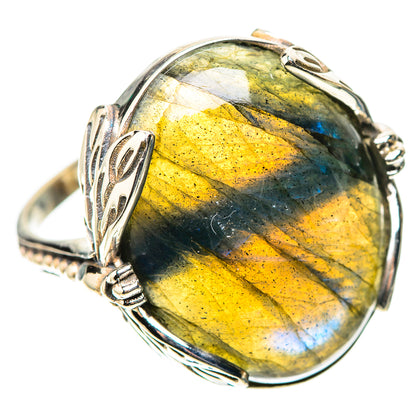 Labradorite Ring Size 9 (925 Sterling Silver) RING138320