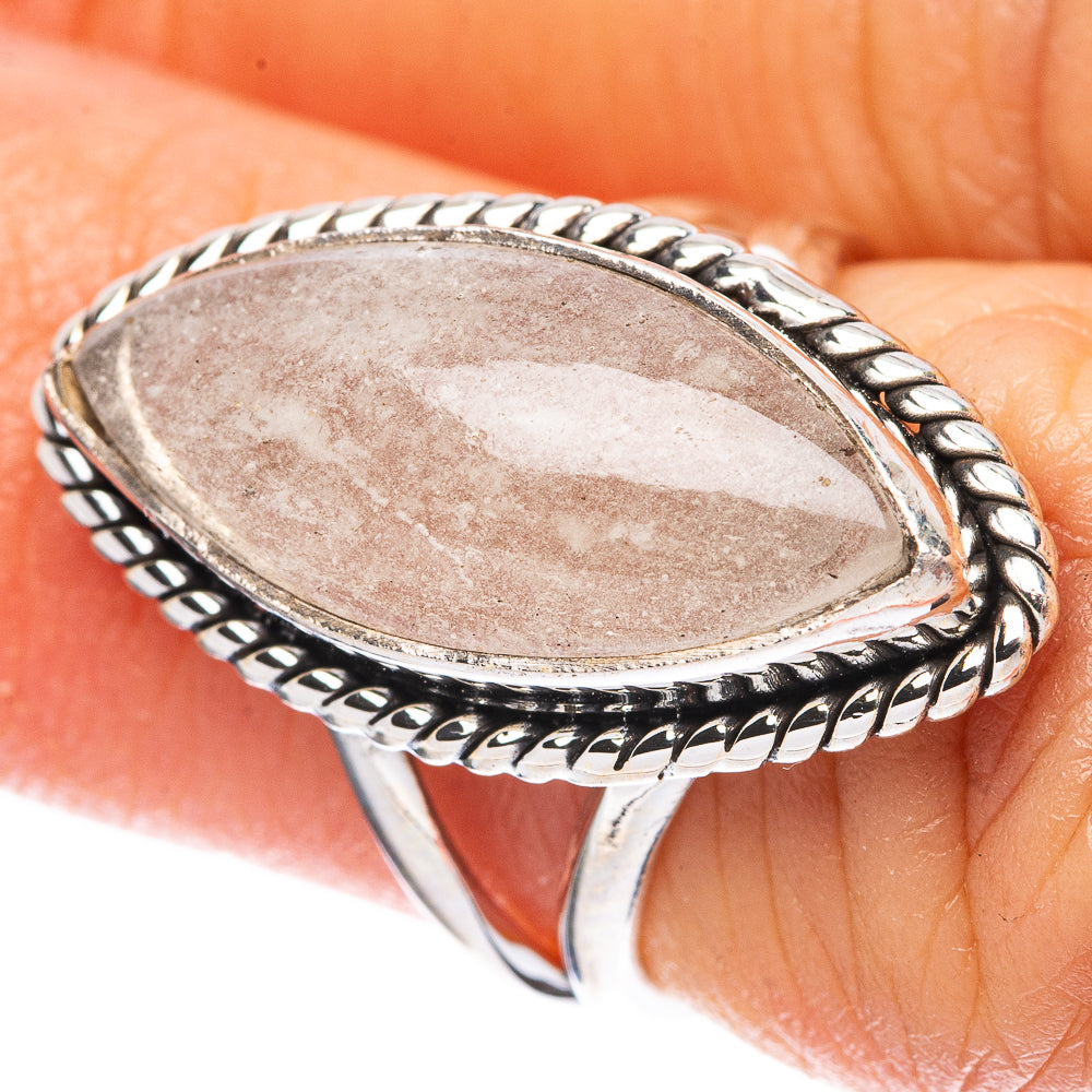 Rare Libyan Desert Glass Ring Size 5 (925 Sterling Silver) R3972