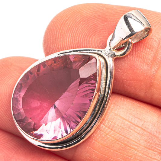 Alexandrite (Lab.) Pendant 1 1/4" (925 Sterling Silver) P38850