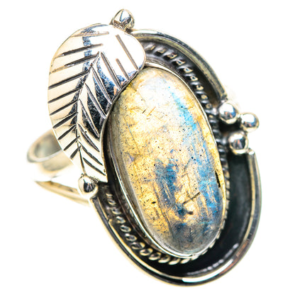 Labradorite Ring Size 9 (925 Sterling Silver) RING138542