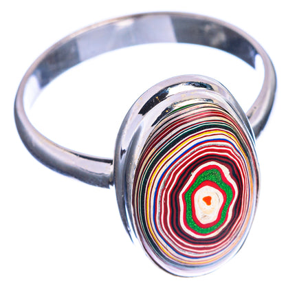 Fordite Ring Size 12 (925 Sterling Silver) R144302