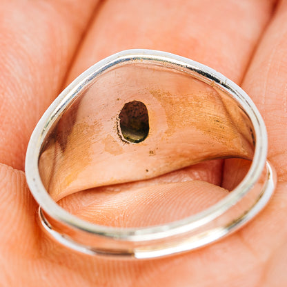 Labradorite Cocktail Ring Size 8 (.925 Sterling Silver)