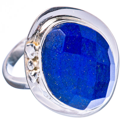 Premium Lapis Lazuli 925 Sterling Silver Ring Size 8.75 Ana Co R3608